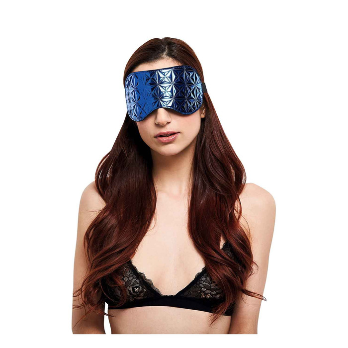 Пов'язка для очей синя WHIPSMART DIAMOND EYEMASK BLUE