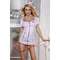Костюм спокусливої ​​медсестри S/M Sunspice, білий, 4 предмети