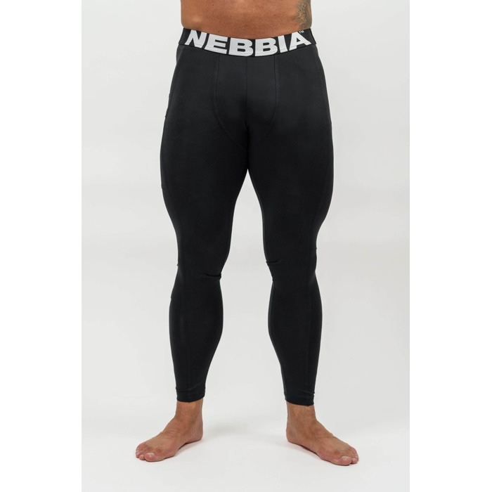 Легінси Nebbia Gym Leggings with Pocket DISCIPLINE Black 708