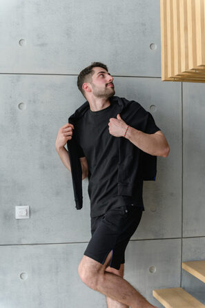 Комплект-трійка Світшот + Футболка приталена + Шорти