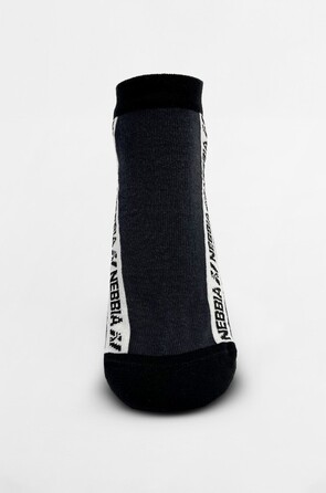 Шкарпетки NEBBIA 'STEP FORWARD' Ankle Socks Black 110