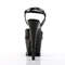 Босоніжки Pleaser Moon-709 *7 дюймів на підборах, 2 3/4 дюйма з вирізом PF з ремінцем на щиколотці, чорні