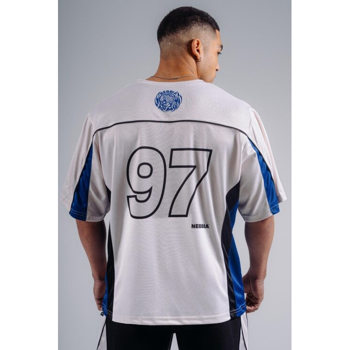 Футболка Nebbia Oversized Jersey T-Shirt '97 PRIMAL Cream 885