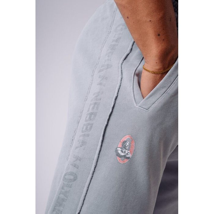 Штани NEBBIA x Olympia Relaxed Sweatpants Light Grey 949