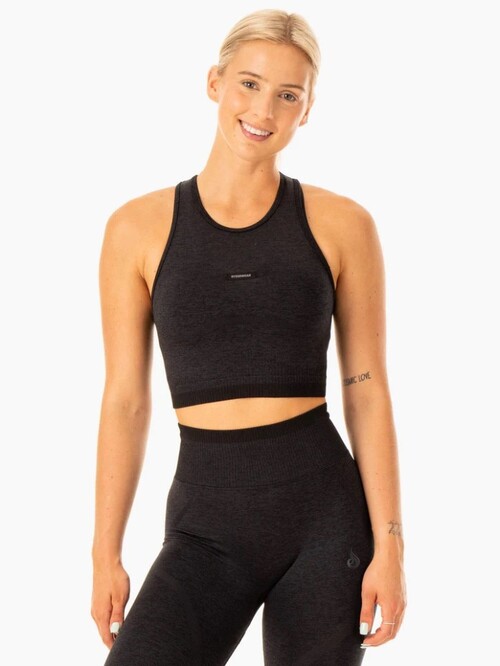 Майка Excel Seamless Tank - Black Marl