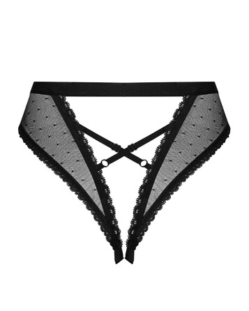 Трусики Obsessive Mauress Black S/M