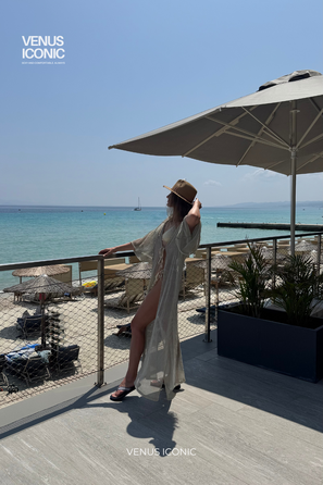 Парео Venus Iconic Marmoris – Легка накидка з сітки для пляжу