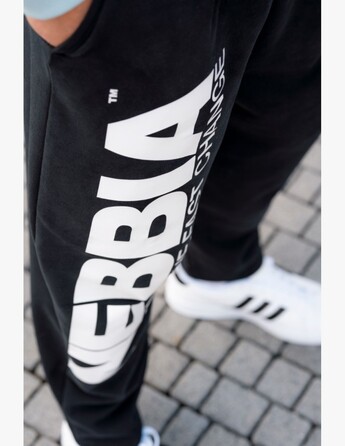 Штани Nebbia Iconic Sweatpants BEAST MODE-ON Black 198