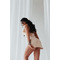 Плаття Fitzona BEIGE MINI DRESS WITH DETAIL ON THE BACK