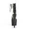 Босоножки Pleaser Adore-724RS. Каблук 7 дюймов, манжета на щиколотке 2 3/4 дюйма, PF-застёжка, молния сзади, прозрачный/чёрный.
