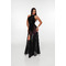 Боді Fitzona Black Bodysuit with Rhinestones 4279868B