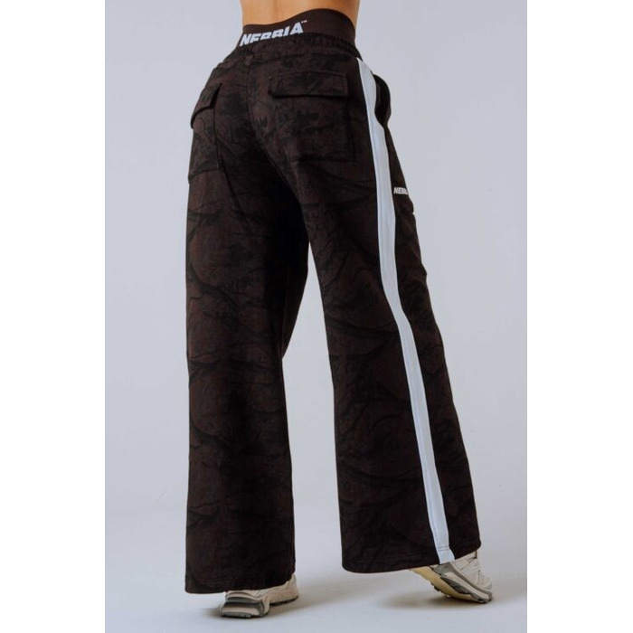 Штани Nebbia Oversized Sweatpants POWER Dark Brown Camo 896