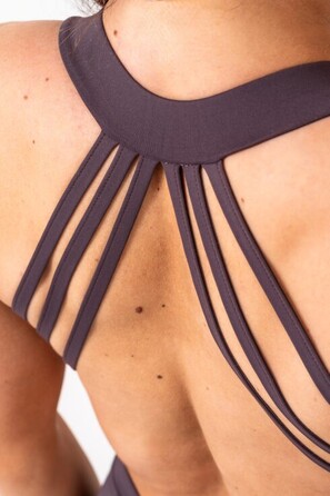 Комбінезон Nebbia Sculpting Flared Jumpsuit OWN THE GYM Brown 397