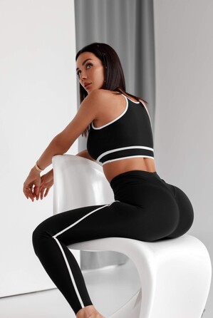 Легінси Nebbia Booty shaping leggings MY RULES Black 609