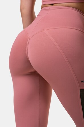 Легінси High Waist & Mesh Leggings 573 Old Rose Roze