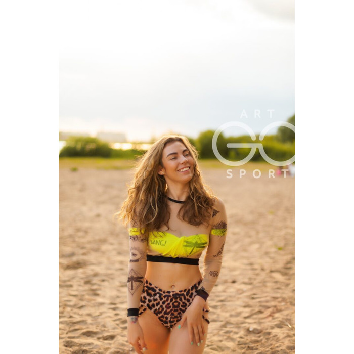 Рашгард жіночий для плавання 'ТАТУ”