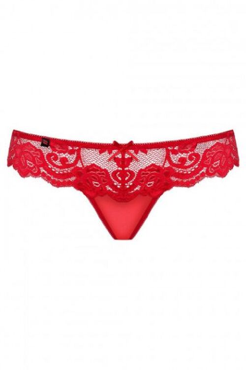 Стрінги червоні Obsessive 829-THO-3 S / M