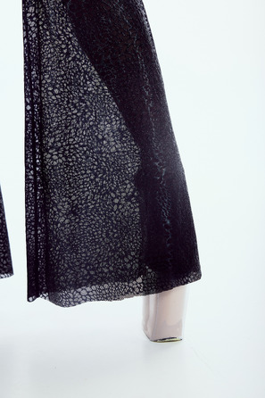 SILHOUETTE PANTS Black mesh_ чорна сітка