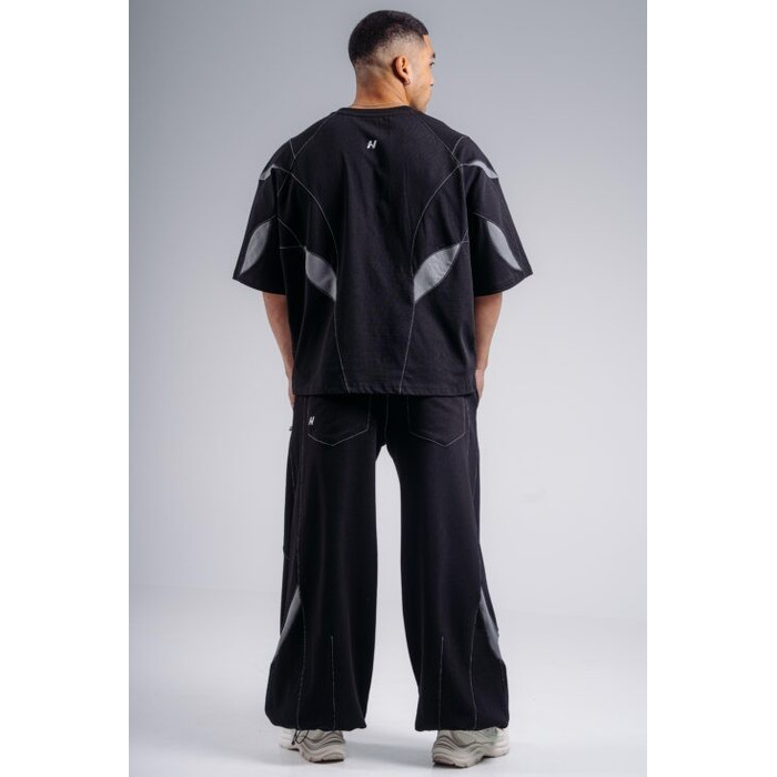 Футболка Nebbia Oversized Pump Cover T-Shirt PRIMAL Black 871