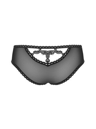 Трусики Obsessive Tricy panties black L/XL