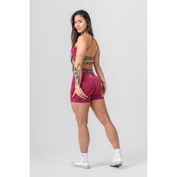 Шорти Nebbia Washed High Waisted Leggings Shorts HERITAGE Red 780