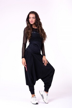 Лонгслів Nebbia Flash-Mesh Long Sleeve Shirt 664 Black