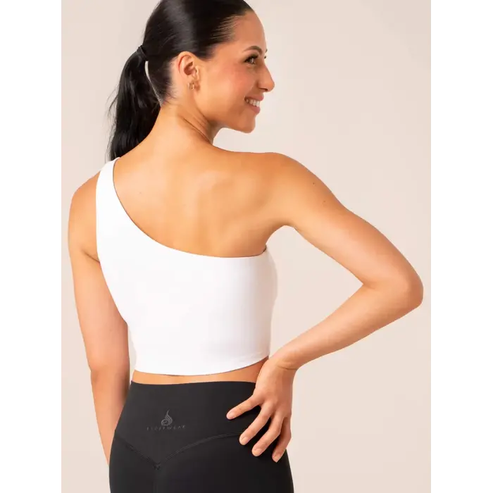 Топ Ryderwear NKD One Shoulder Tank Bra - White