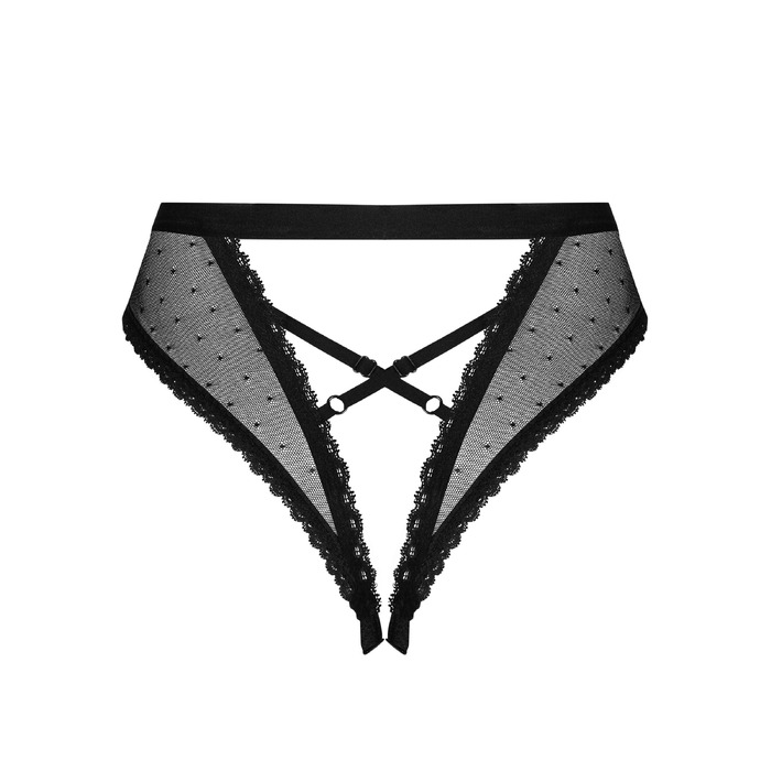 Трусики Obsessive Mauress Black S/M
