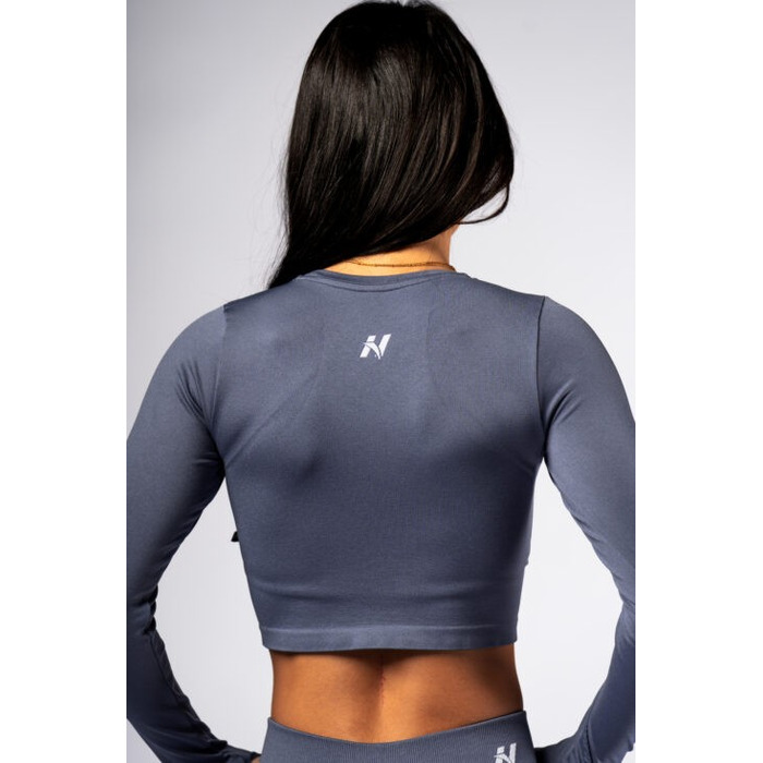 Топ Nebbia Seamless Long-Sleeve Top POWER Grey 892
