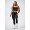 Топ Nebbia Shaping Crop Top FLOW SEAMLESS Black 499