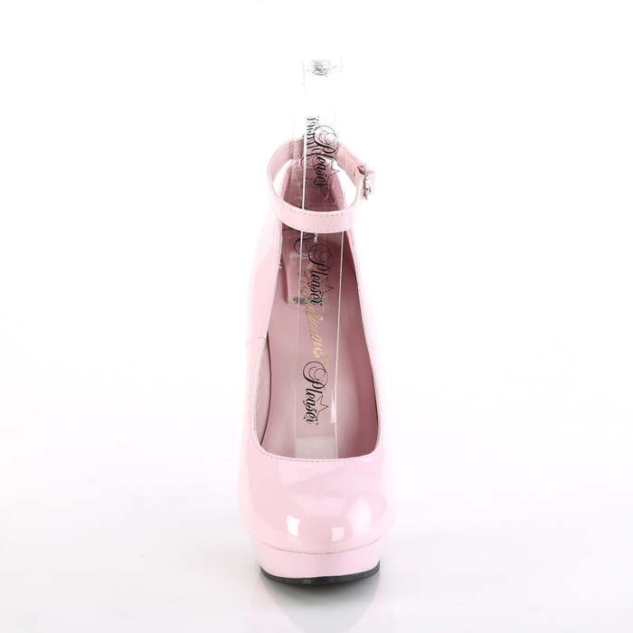 Туфлі на підборах Sultry-686 *6 дюймів, ремінець на щиколотці 1 дюйм, колір ніжно-рожевий