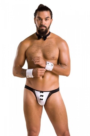 Труси чоловічі Passion 036 SET ALFRED black S/M