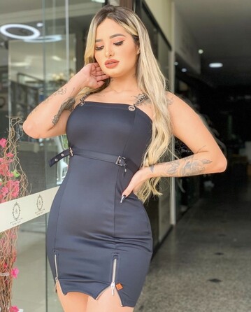 Платье Labellamafia DRESS Logomania BLACK 20708