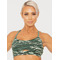 Топ Ryderwear Wild Tied Up Sports Bra Tiger Green