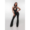 Комбінезон розкльошений Fitzona Black Flared Jumpsuit 4279776B