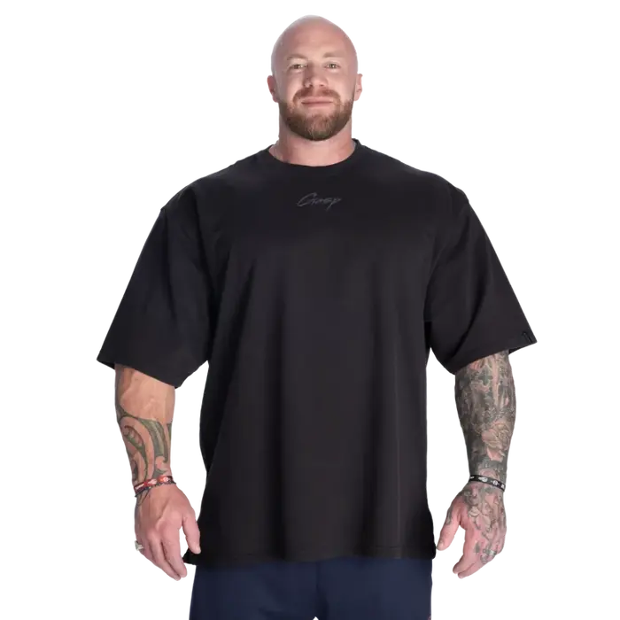 Футболка GASP Terry Iron Tee 221097 Washed Black