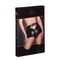 Шорти на блискавці Noir Handmade F218 з ремінцем, чорні, XL