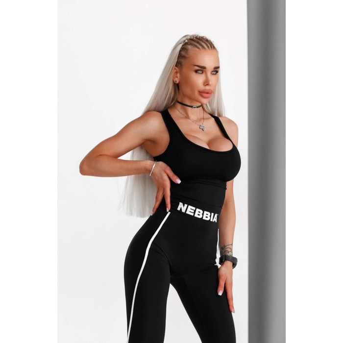 Майка Sporty Slim Fit Crop Tank Top 422 Black