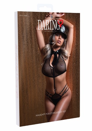 Костюм сексуальной полицейской Naughty Police Roleplay Set S/M