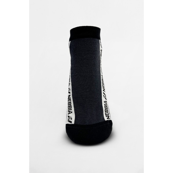 Шкарпетки NEBBIA 'STEP FORWARD' Ankle Socks Black 110