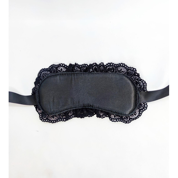 Наручиники DS Fetish Handskaff with blinfold black