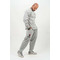 Кофта Nebbia Oversized Crew neck Sweatshirt SIGNATURE Light Grey 703