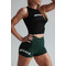 Шорти Nebbia Classic HERO High Waist Shorts 582 Dark Green