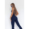 Леггинсы Nebbia High waisted gym leggings GLUTE CHECK Dark Blue 613 Blue Dark