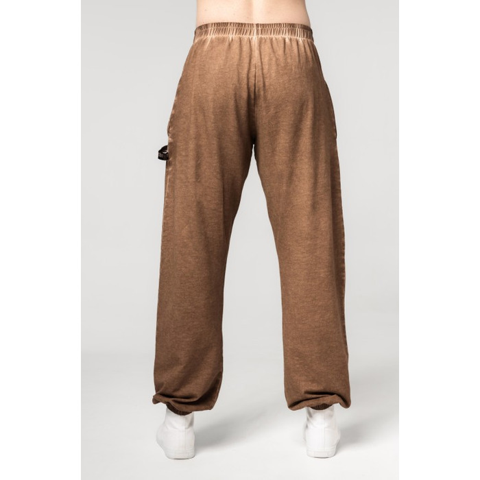 Штани Nebbia Washed-off Gym Sweatpants Baggy Style GYM BRO Light Brown 373