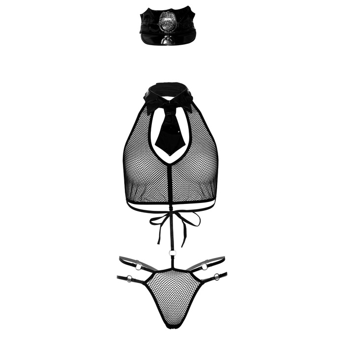 Костюм сексуальной полицейской Naughty Police Roleplay Set S/M