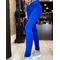 Легінси MyAngel V-shaped waist Blue