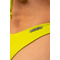 КУПАЛЬНІ Nebbia ТРУСИКИ HIGH CUT V-SHAPE BIKINI BOTTOM GREEN 456 Yellow