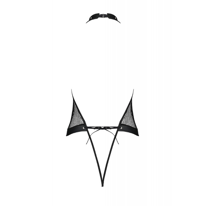 Боди сетка с халтером MOONLIGHT BODY black S/M - Passion