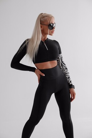 ЛЕГІНСИ TOTAL BLACK FITNESS LEGGING 14622